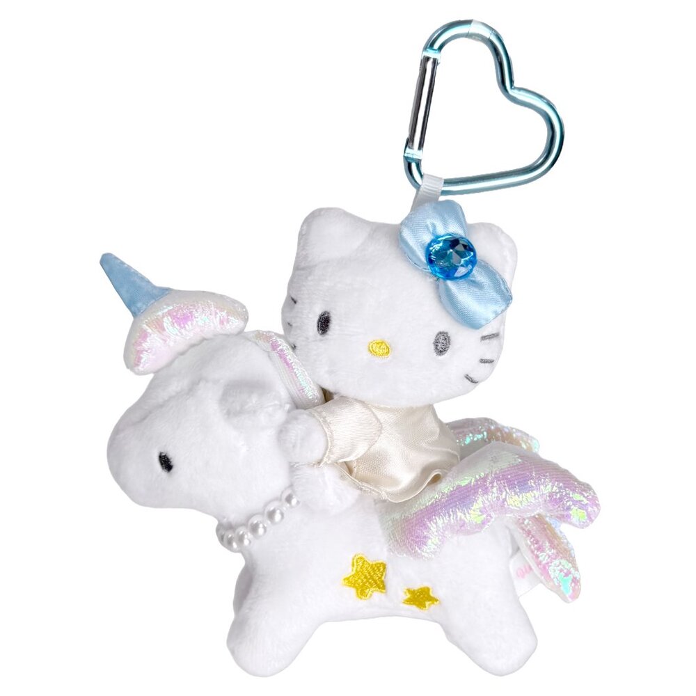 Sanrio Hello Kitty Angelic Unicorn Plush Mascot Carabiner -Limited Edition